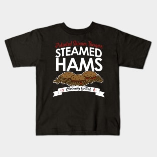 Steamed Hams - Patented Skinner Burgers Kids T-Shirt